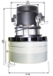 Preview: Vacuum motor for Factory Cat TomCat 2100