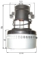 Preview: Vacuum motor RCM Jumbo 872 RN