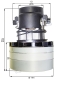 Preview: Vacuum motor Nilfisk - Advance AX 650