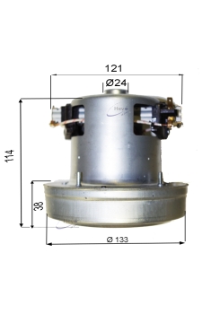 Saugmotor 230 V 1400 W einstufig TP