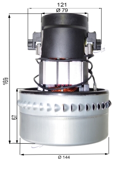 Saugmotor Taski Combimat 500 E