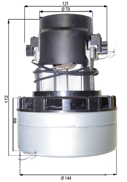 Vacuum motor International CV 07